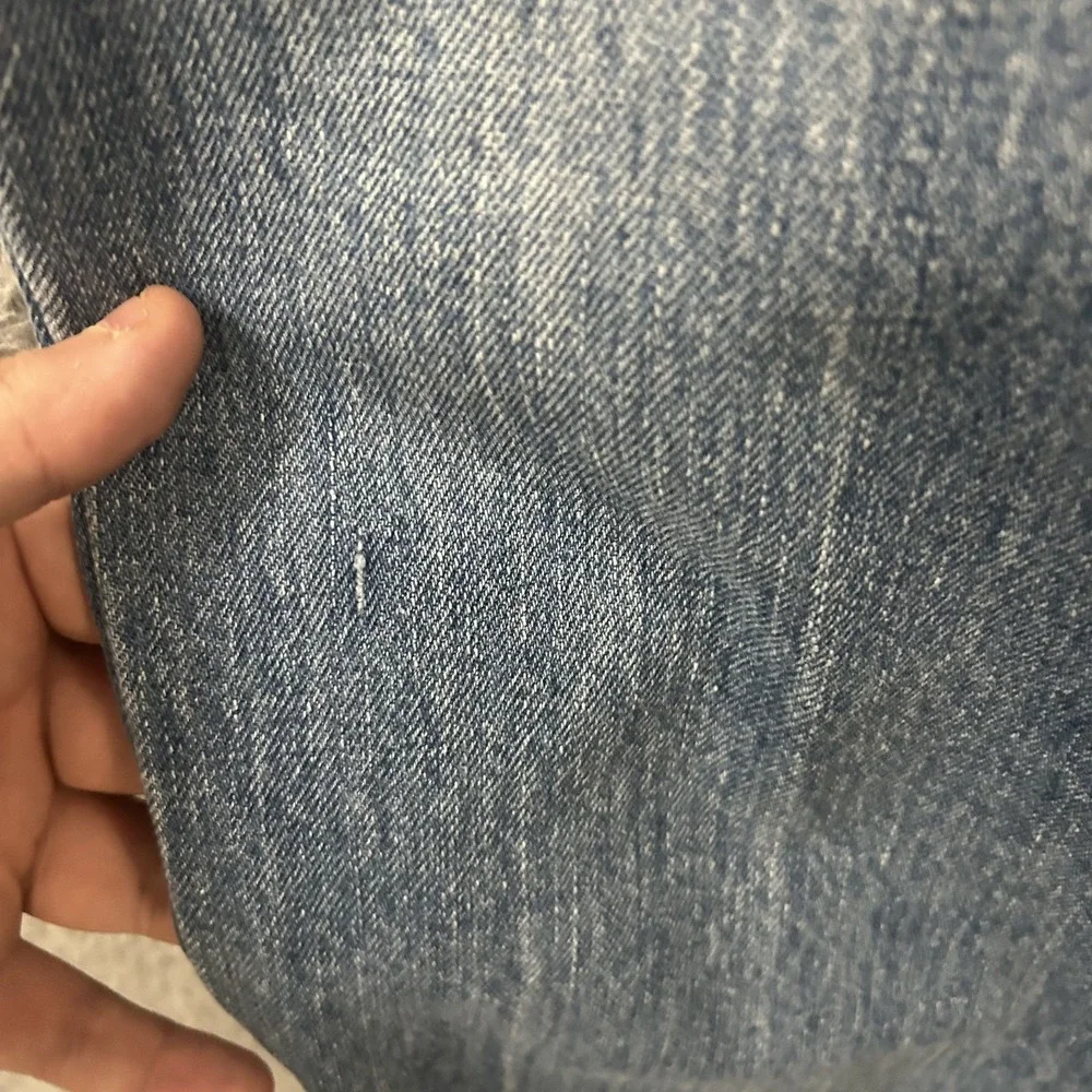 Vintage Levis Jeans Mens 38x30 Blue Denim 646 Bell Bottoms Flares 70s Orange Tab